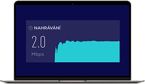 o2 speedtest nahrávání